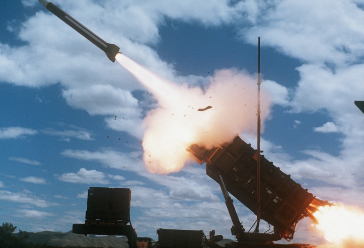 An MIM-104 Patriot Missile is fired by members of Btry. B, 8th Bn., 43rd Air Defense Artillery. Image Credit: CC by Morning Calm Weekly/US Army/Flickr.